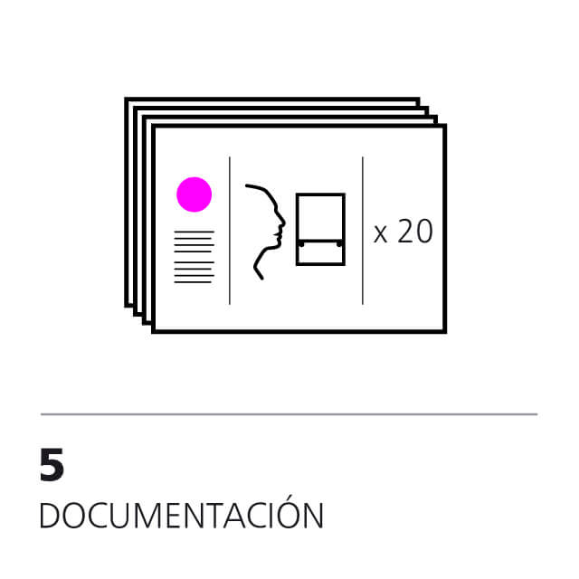 Documentación Dossier del proyecto de señalética: Descripción y listado cuantitativo de las tipologías