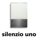 Plaque de bureau design silenzio uno SIL 102 VV SS